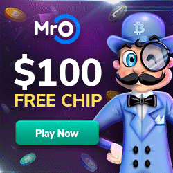MrO casino exclusive welcome bonus